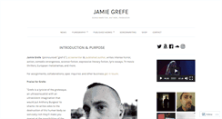 Desktop Screenshot of jamiegrefe.com